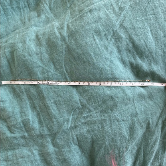 14k Rose Gold Paperclip Link Choker Necklace - Picture 2 of 7